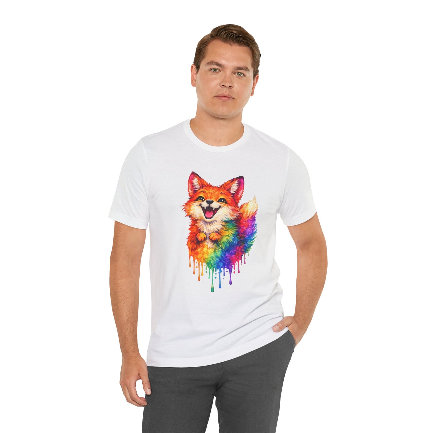 Watercolor Wildlife Fox T-Shirt