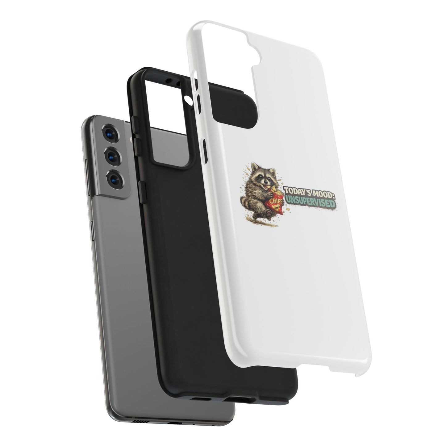 Today's Mood Raccoon Phone Case — Tough & Cute Protective Phone Cover