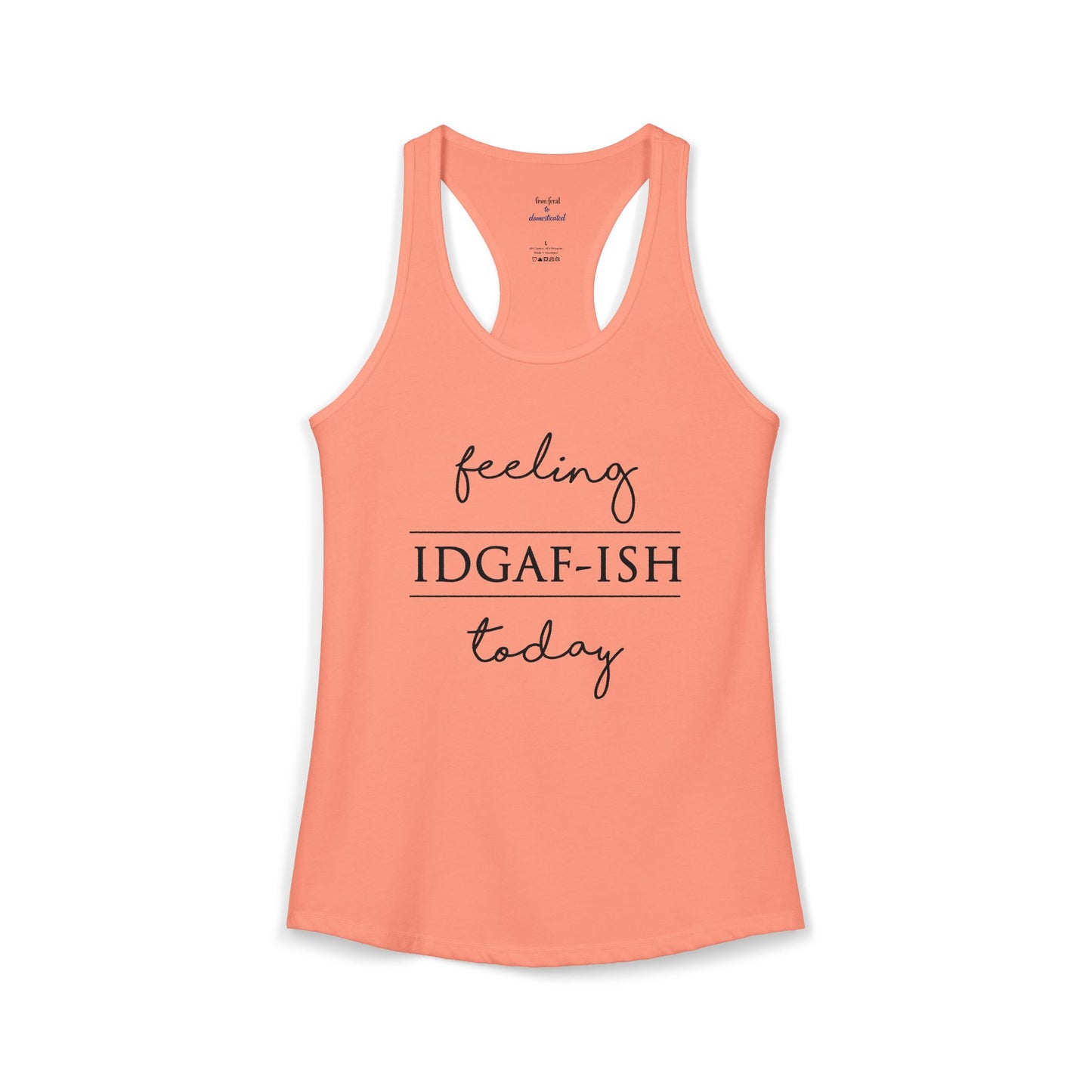 IDGAF-ish Racerback Tank