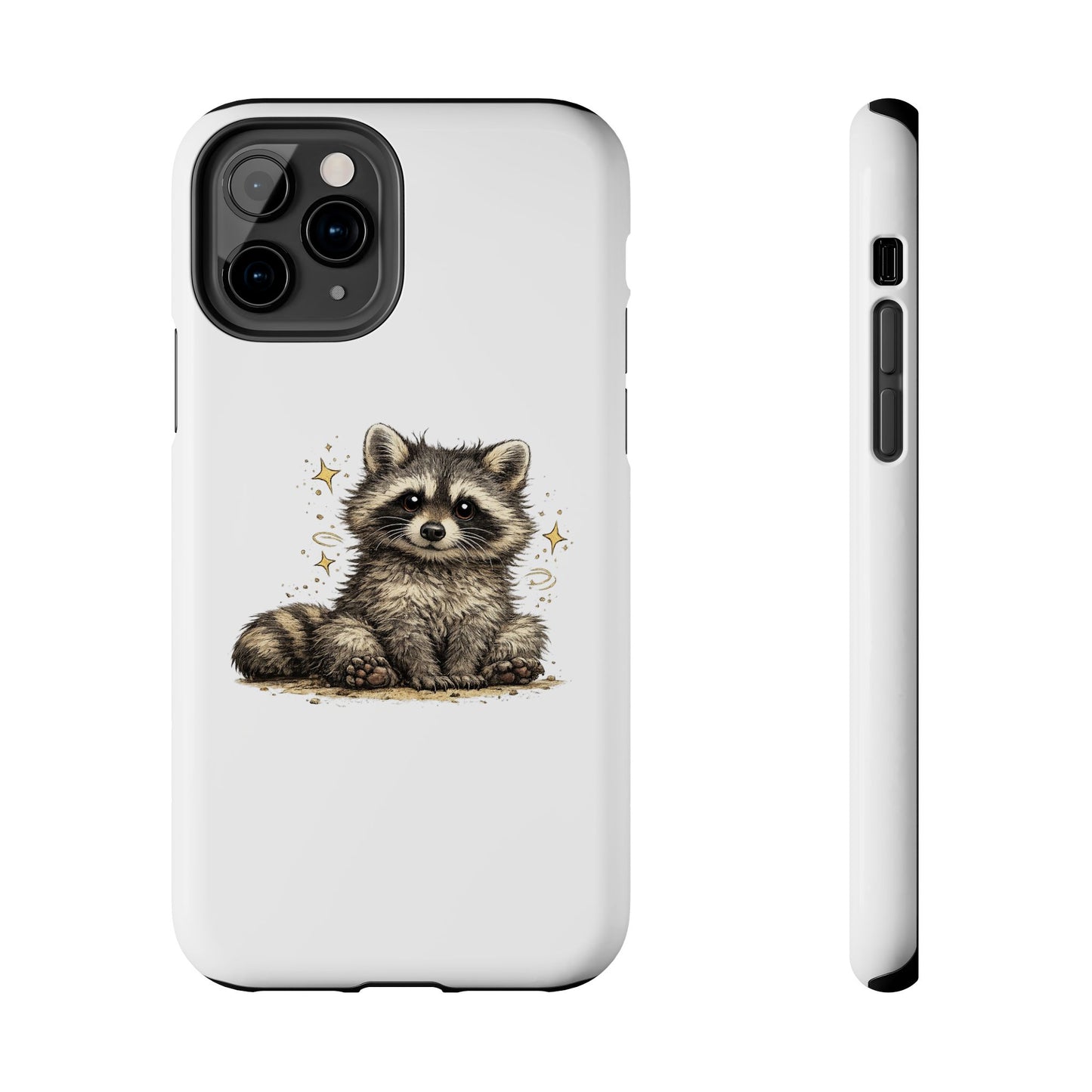 Sweet & Savage Raccoon Phone Case — Tough & Cute Protective Phone Cover