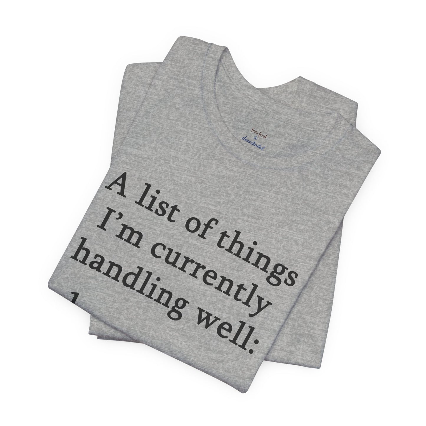 A List Tee