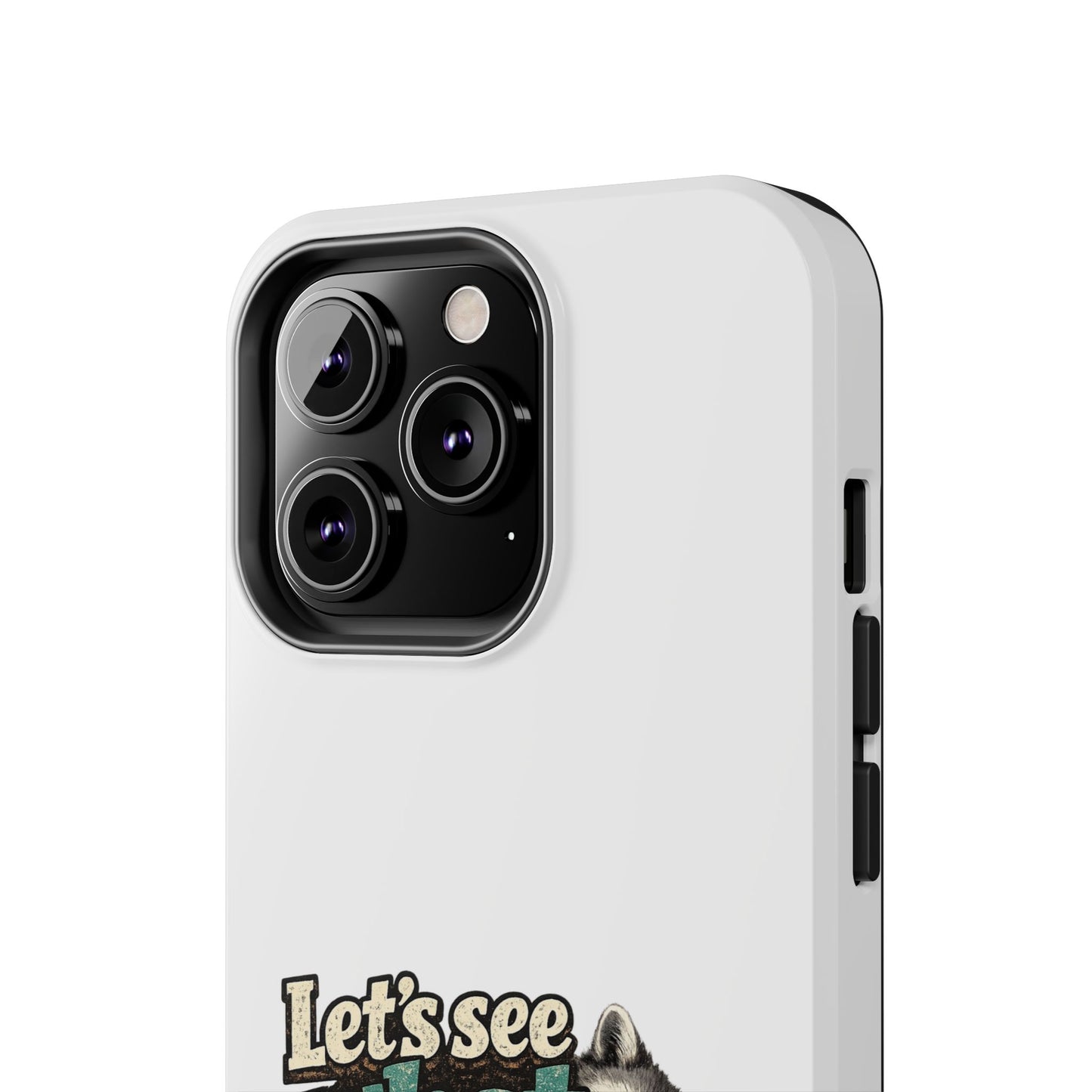 Peek & See Raccoon Phone Case — Tough & Cute Protective Phone Cover