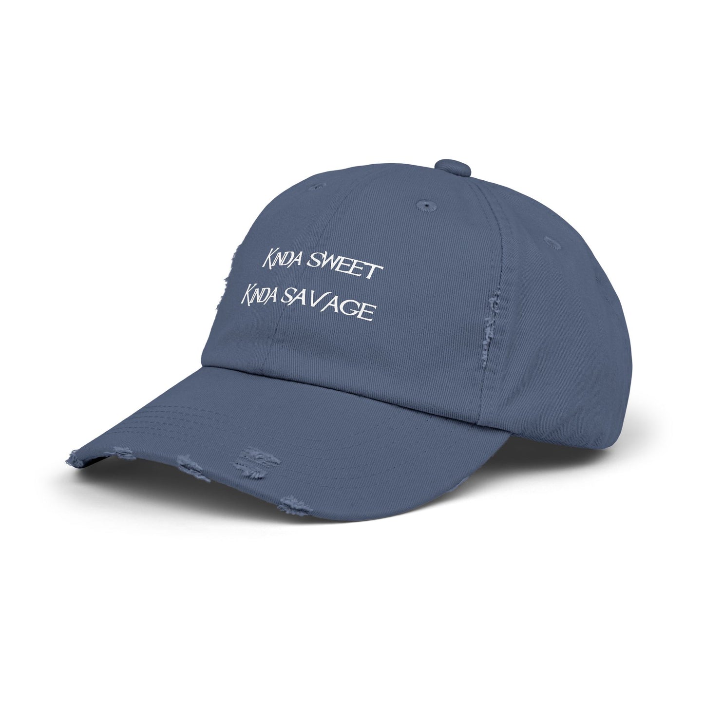 "Kinda Sweet" Distressed Cap —  Funny Truth Hat