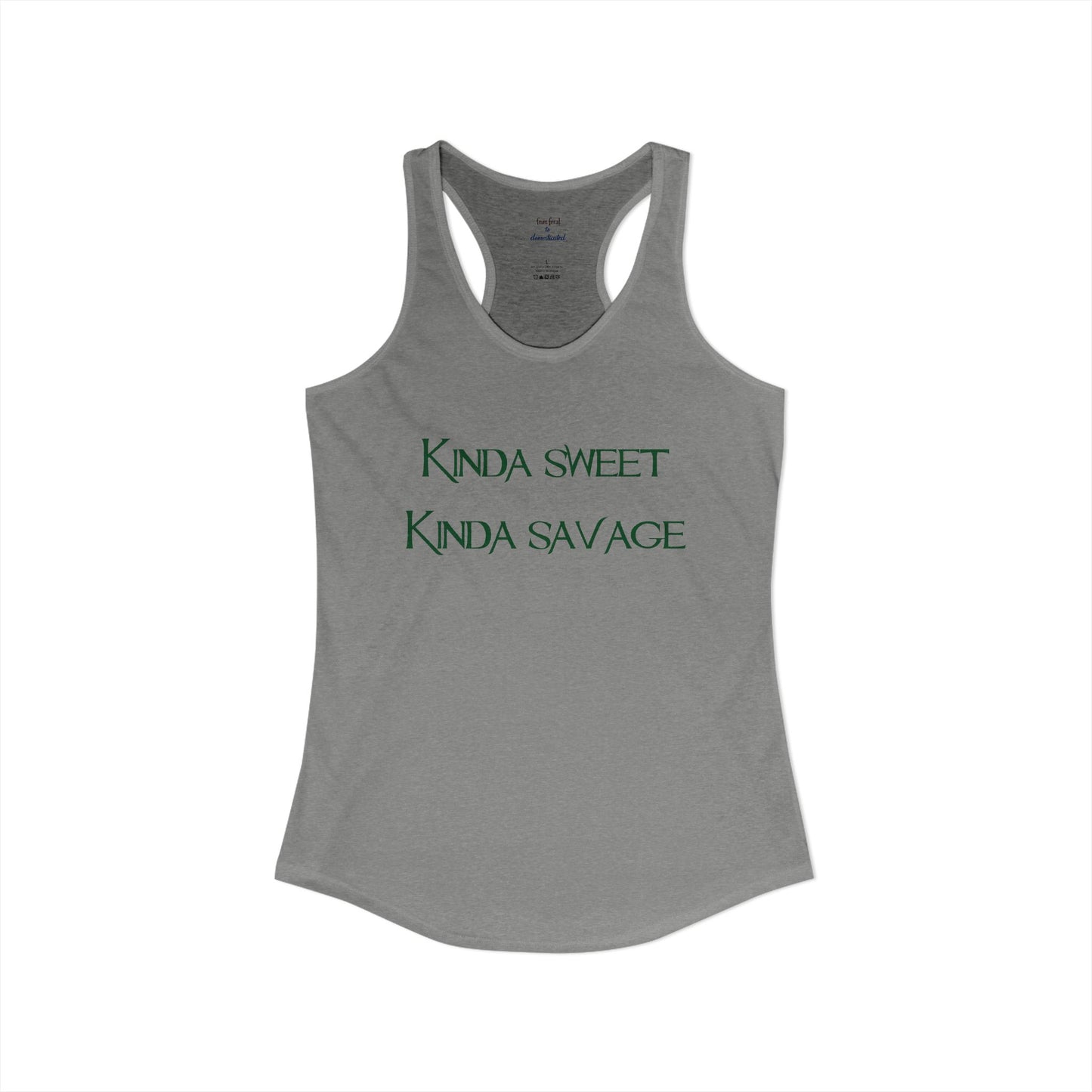 Kinda Both Racerback Tank