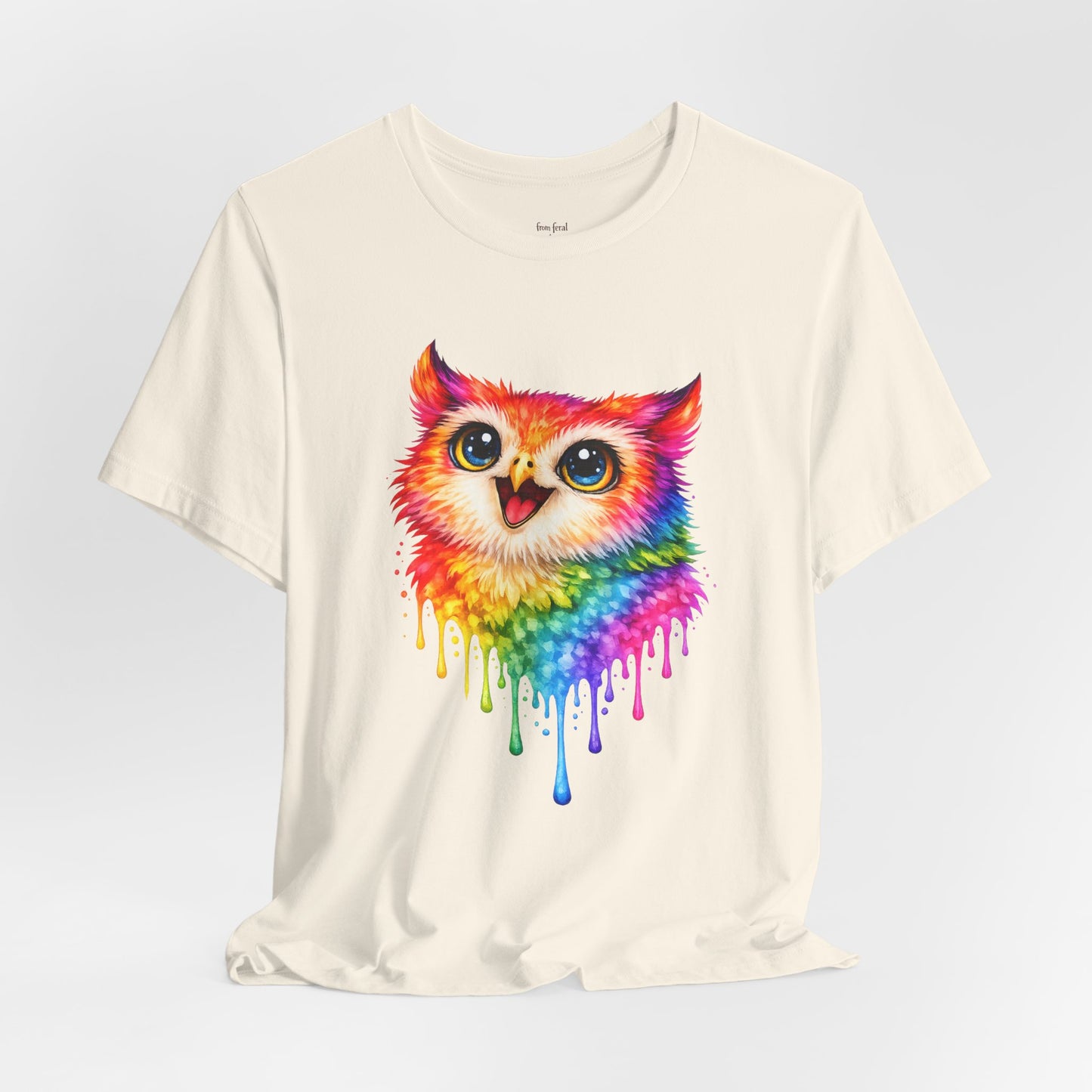 Watercolor Wildlife Owl T-Shirt