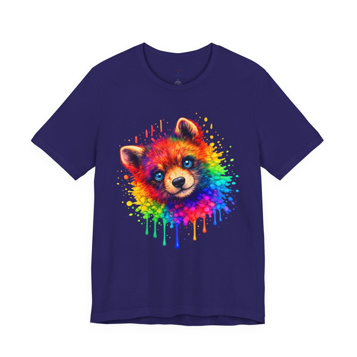 Watercolor Wildlife Bear Cub T-Shirt