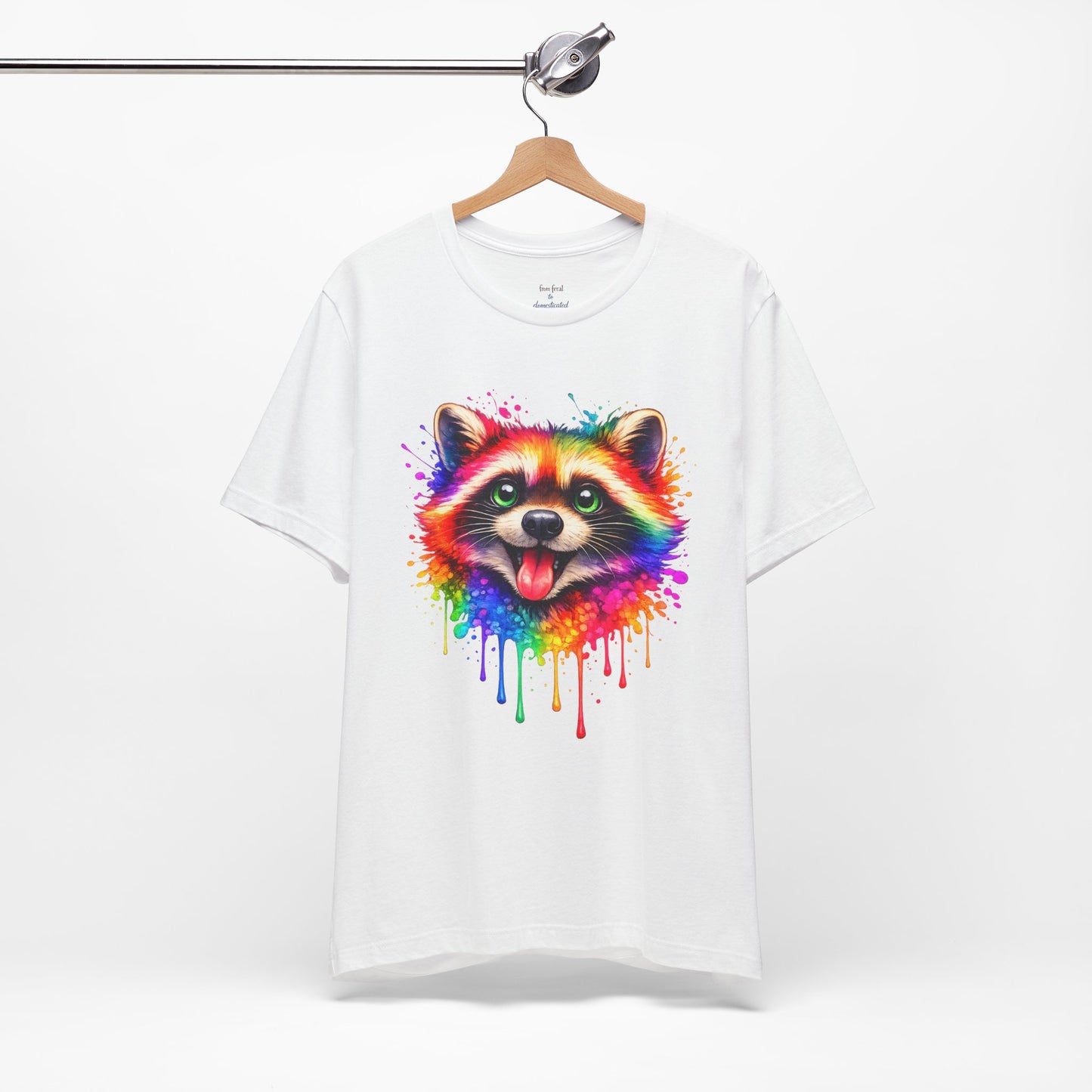 Watercolor Wildlife Raccoon T-Shirt