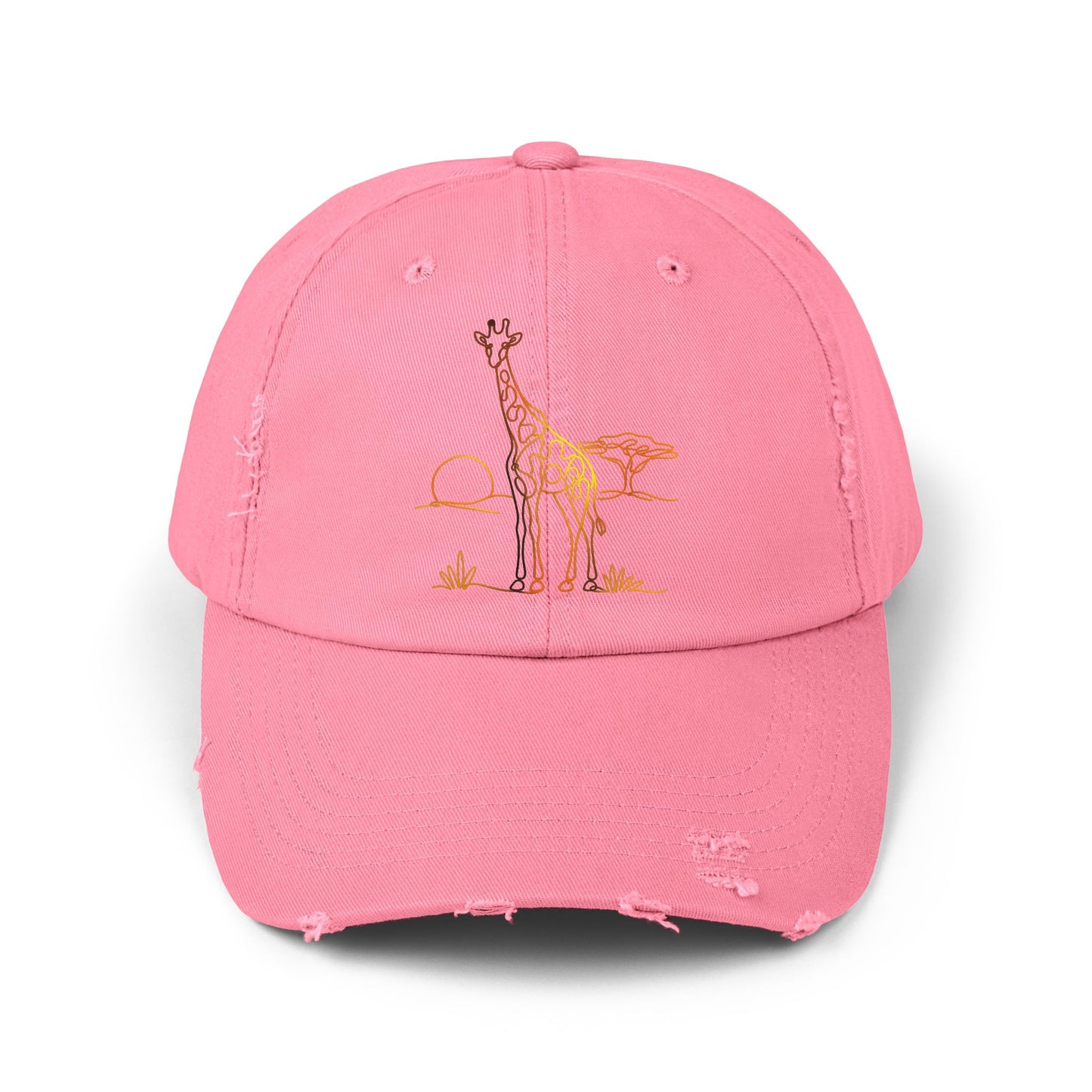 Safari Giraffe | Distressed Cap