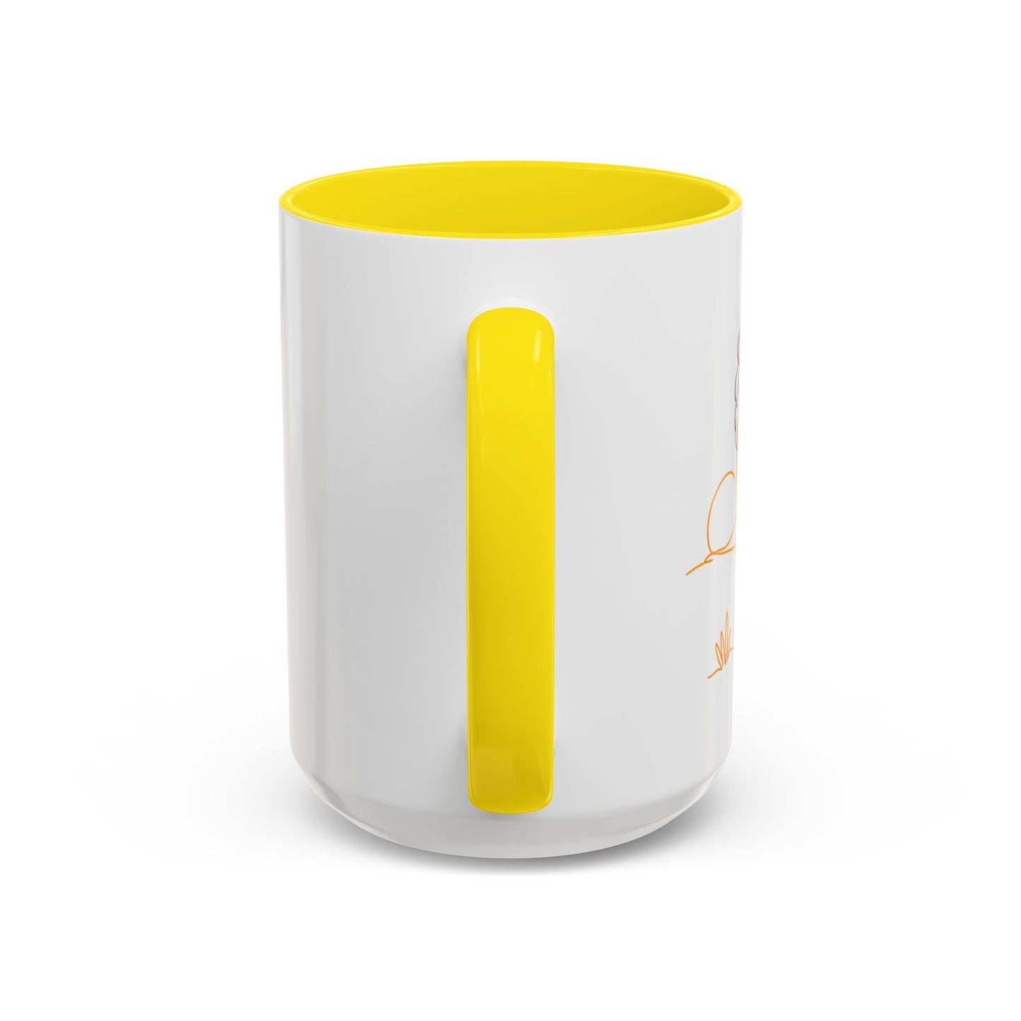 Safari Sunrise Coffee Mug — Minimal Line Lion Design (11/15oz)
