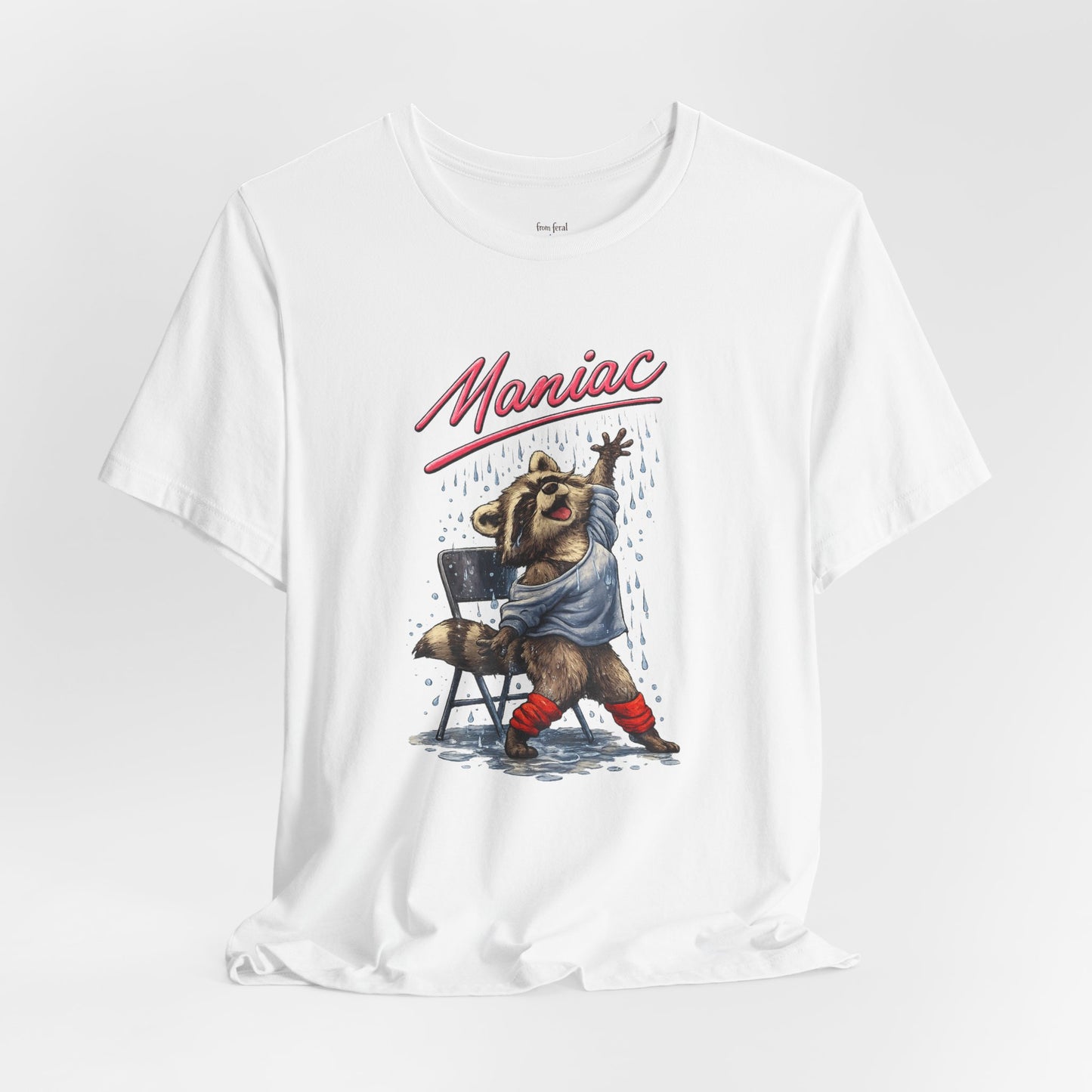 Maniac Raccoon T-shirt