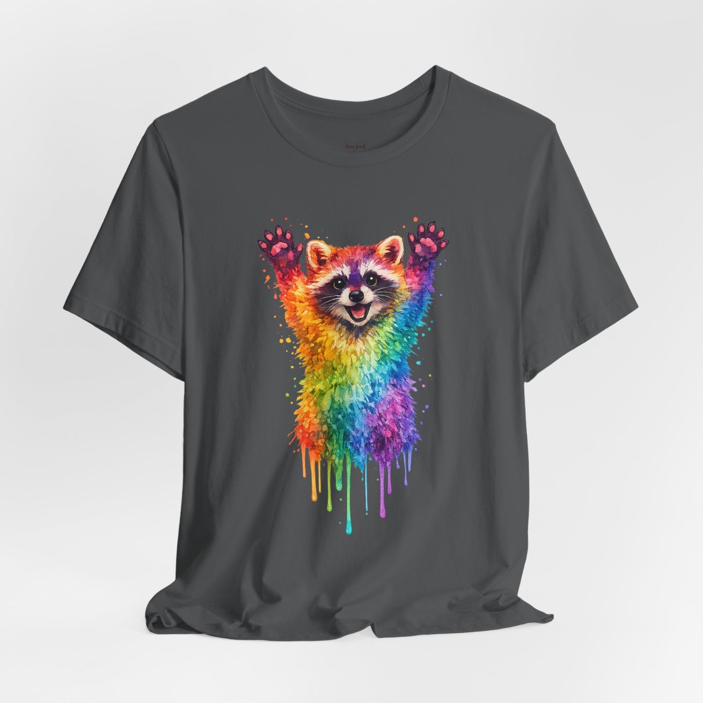 Watercolor Wildlife Raccoon T-Shirt