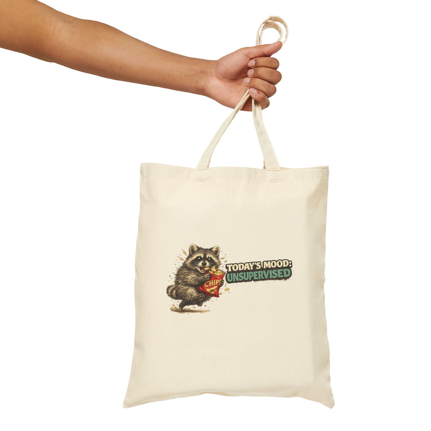Today's Mood Canvas Tote Bag