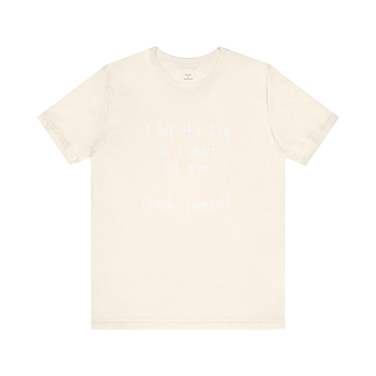 "Check Yourself" Kickboxing Tee