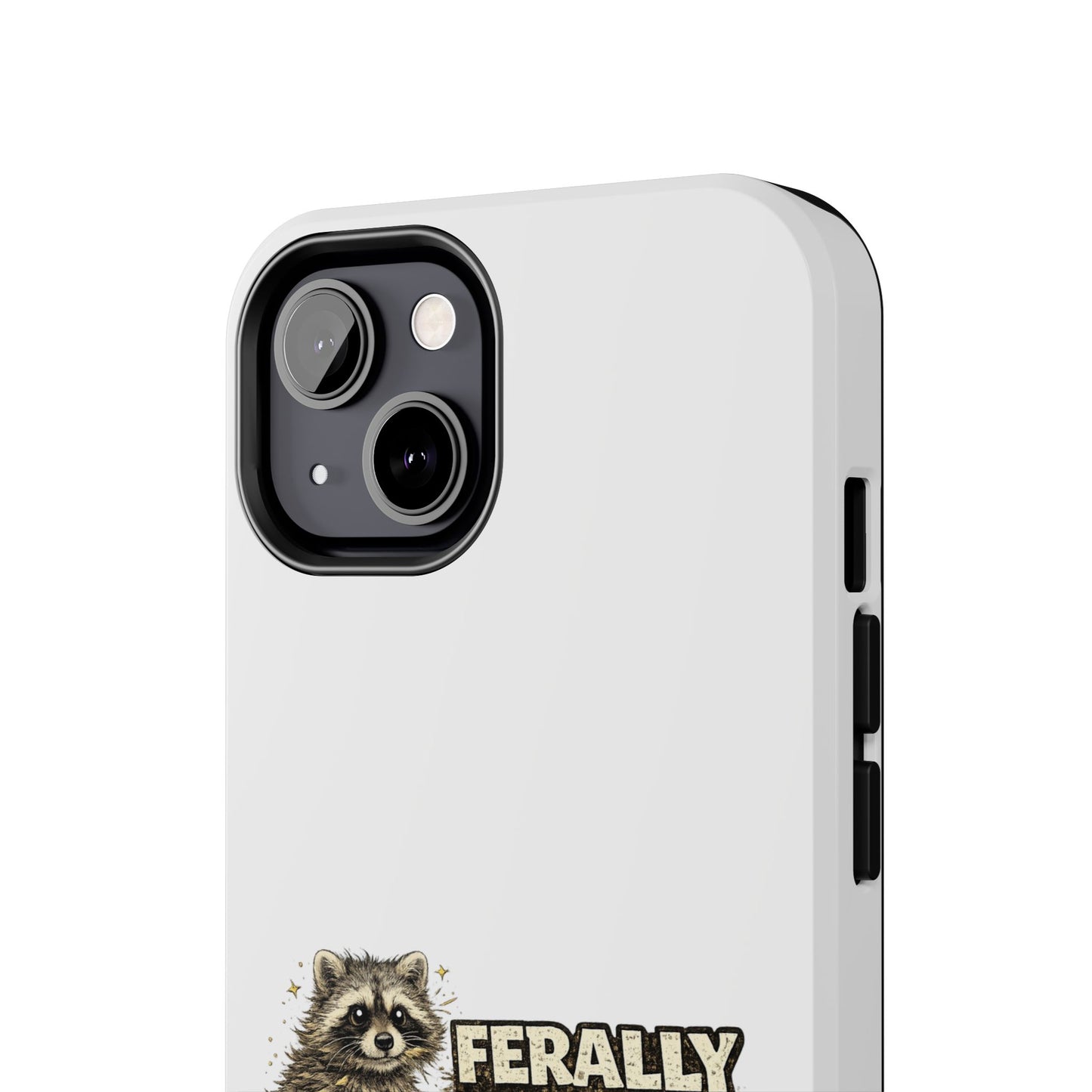Ferally Raccoon Phone Case — Tough & Cute Protective Phone Cover