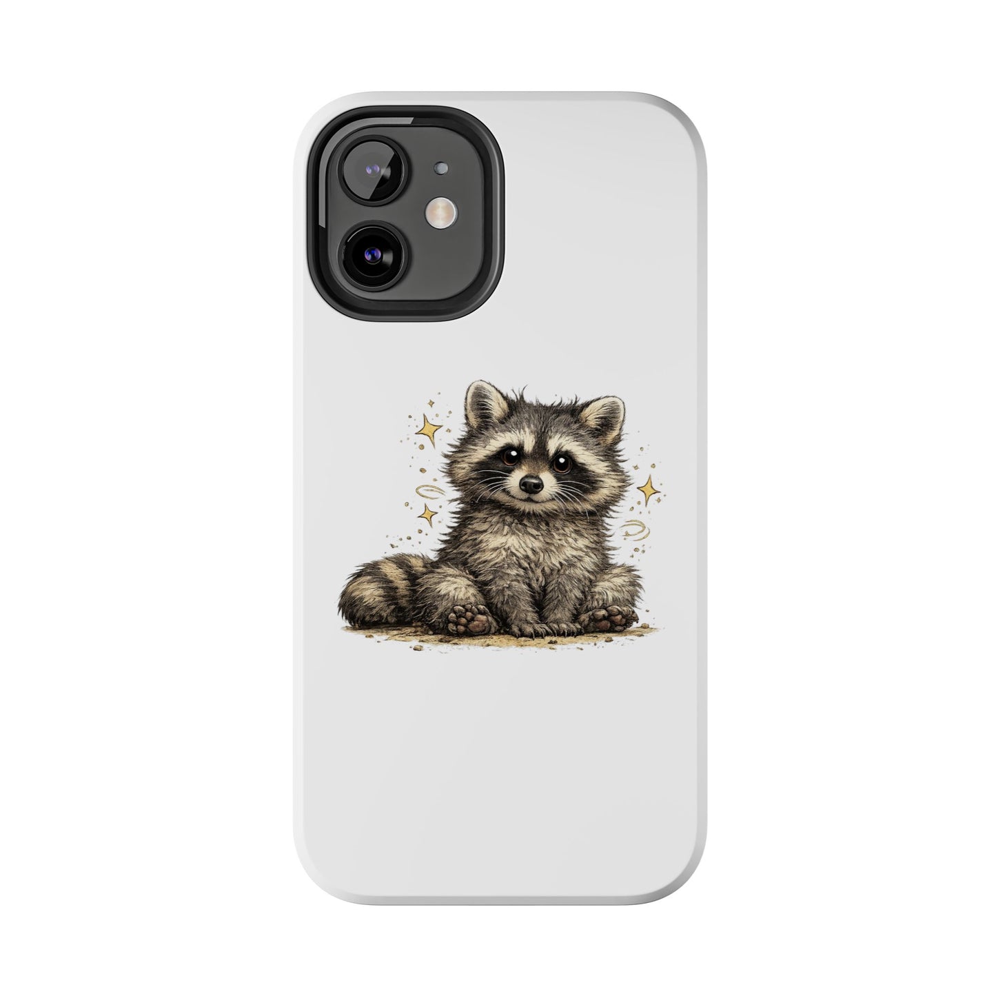 Sweet & Savage Raccoon Phone Case — Tough & Cute Protective Phone Cover