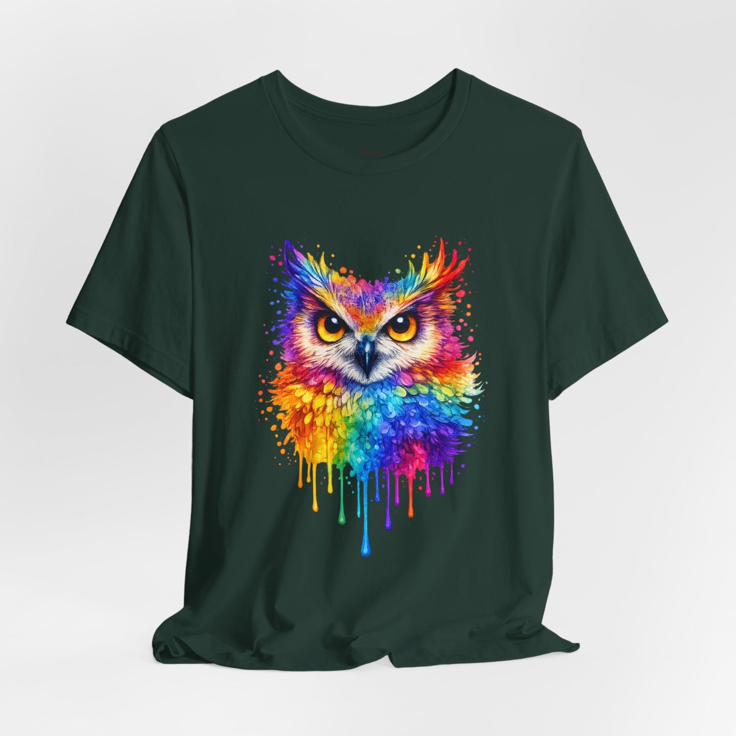 Watercolor Wildlife Owl T-Shirt