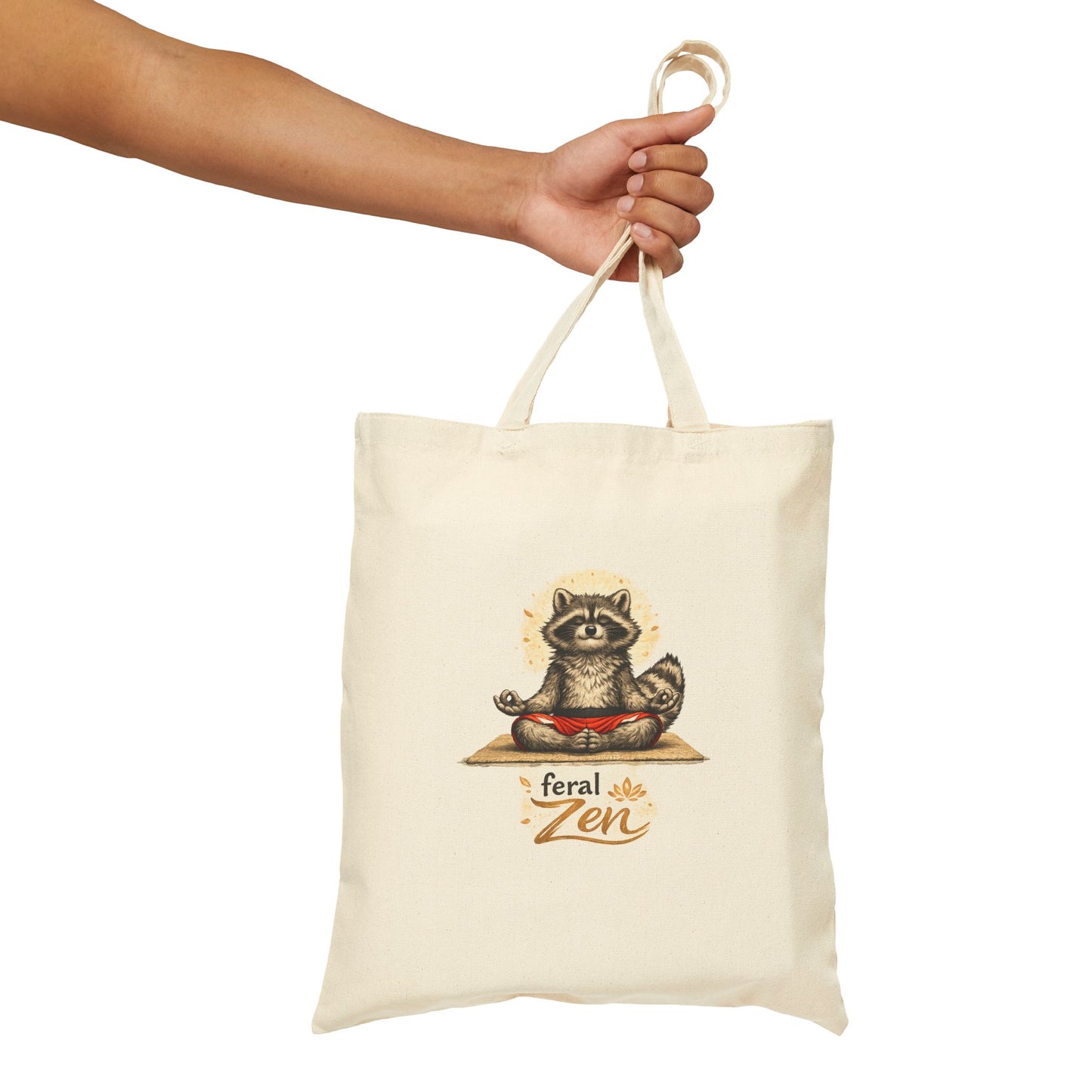 Feral Zen Canvas Tote Bag