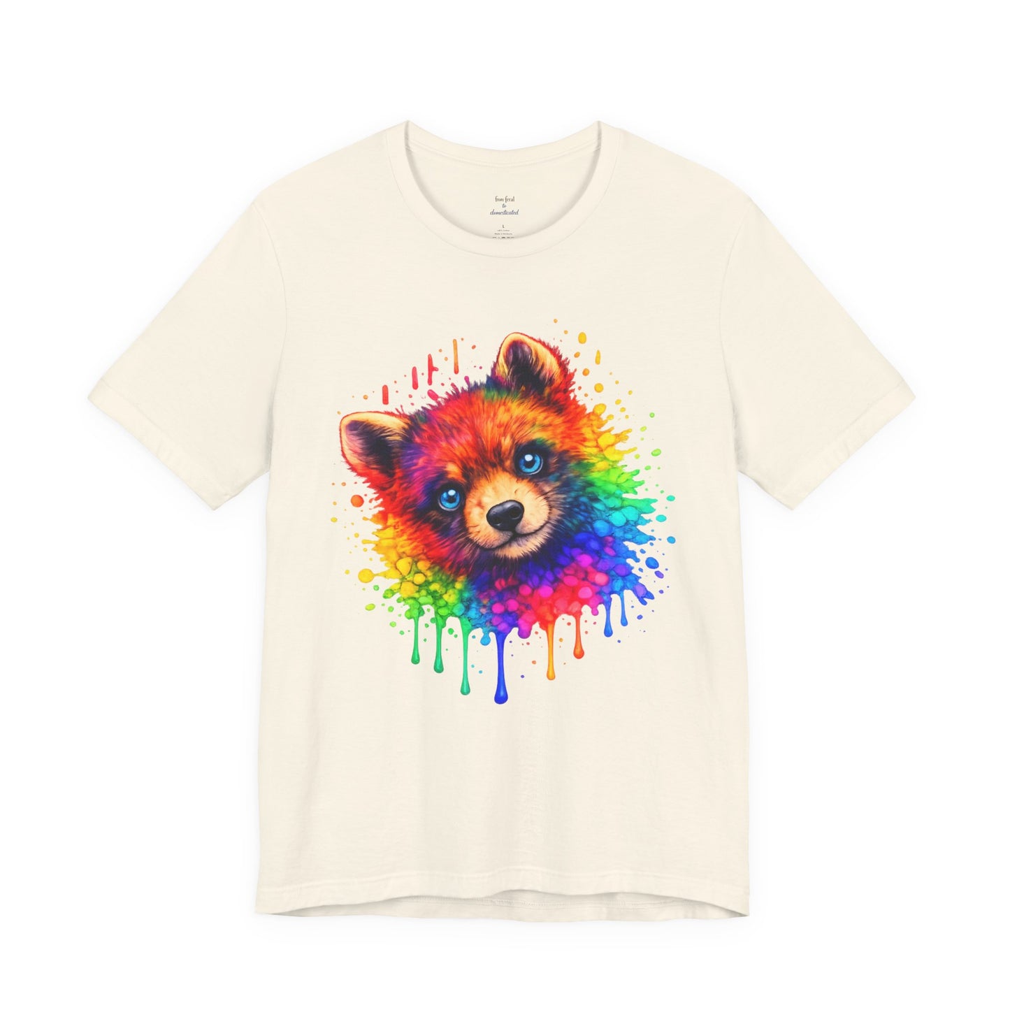Watercolor Wildlife Bear Cub T-Shirt