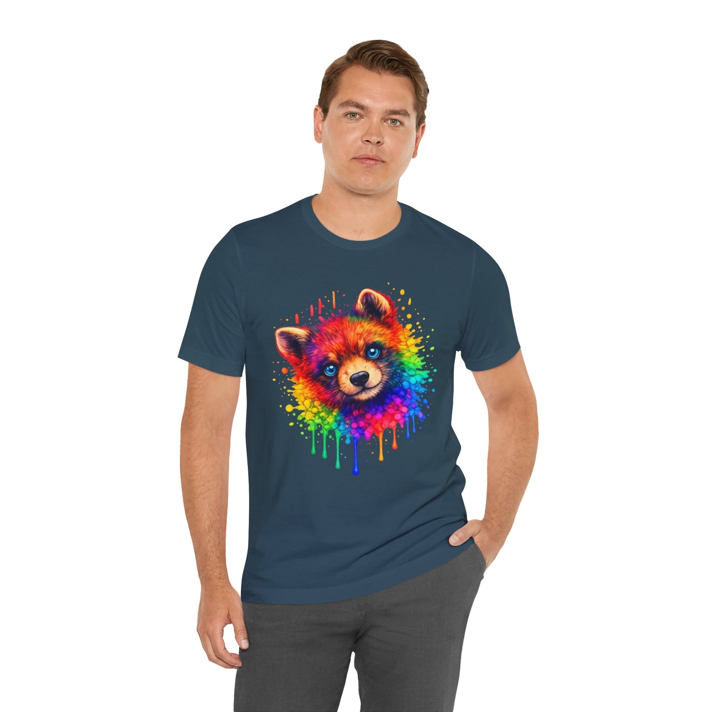 Watercolor Wildlife Bear Cub T-Shirt