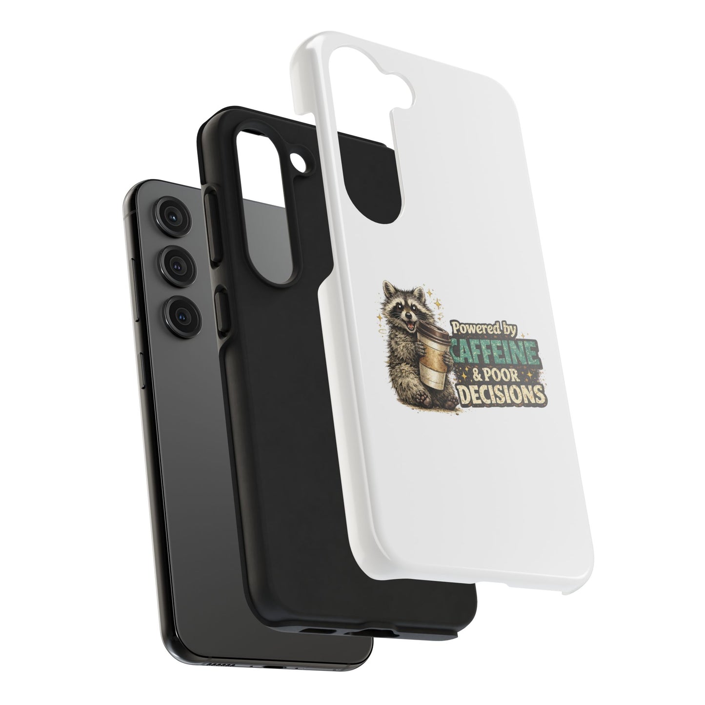 Poor Decisions Raccoon Phone Case — Tough & Cute Protective Phone Cover
