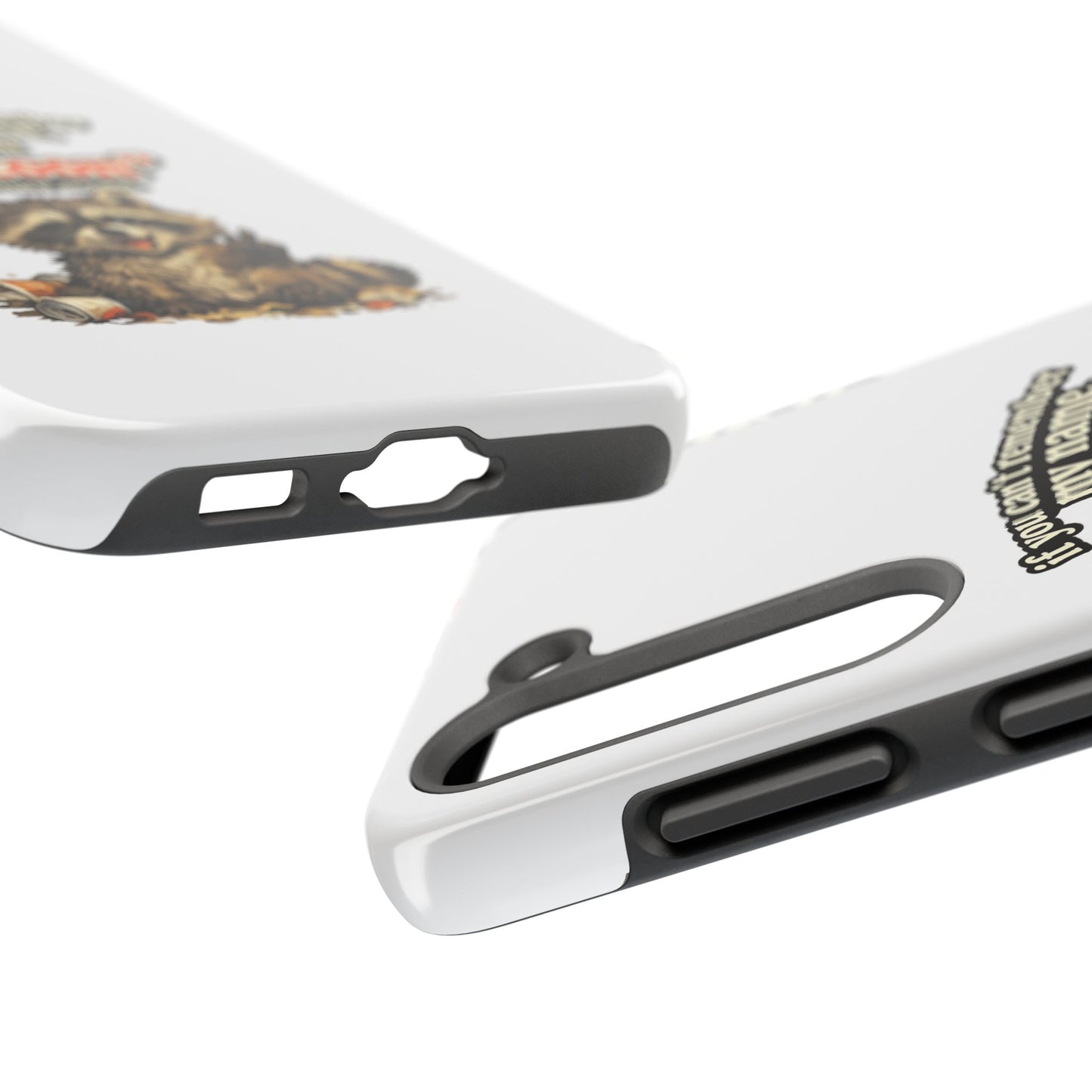 Yell Raccoon Phone Case — Tough & Cute Protective Phone Cover