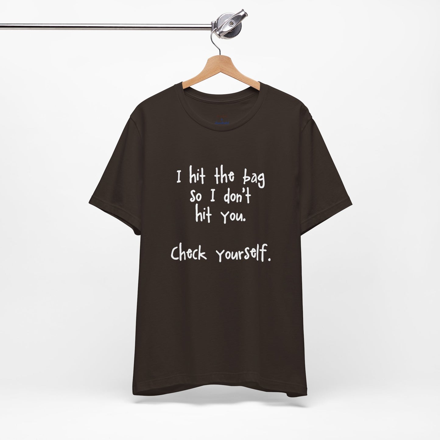"Check Yourself" Kickboxing Tee