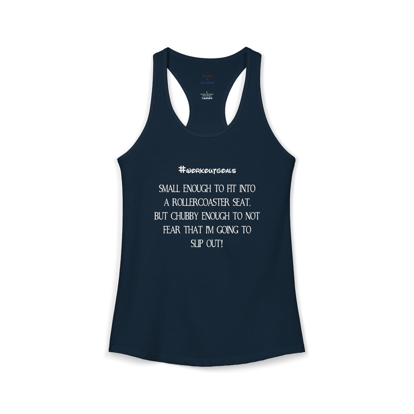 Workout Goals Racerback Tank