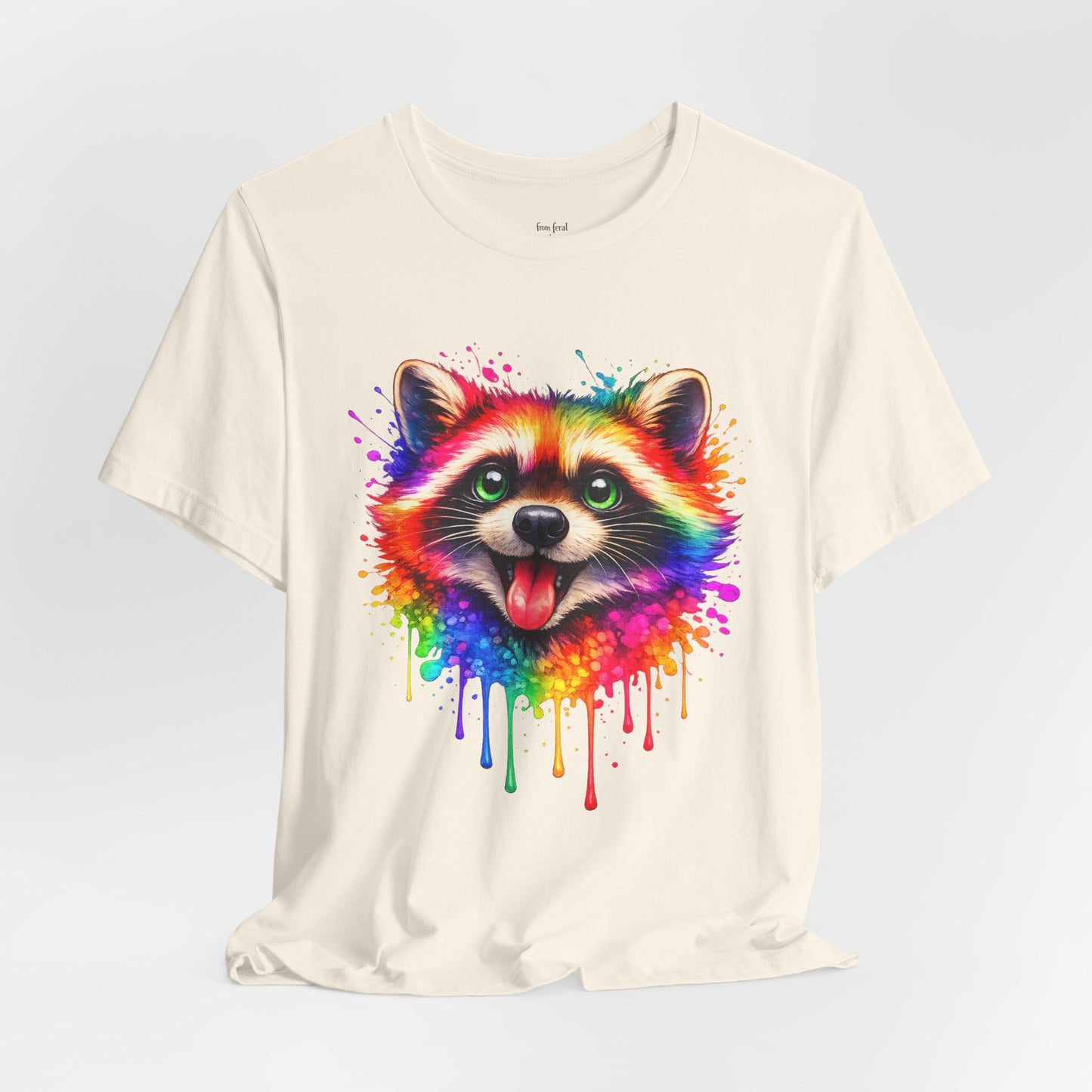 Watercolor Wildlife Raccoon T-Shirt
