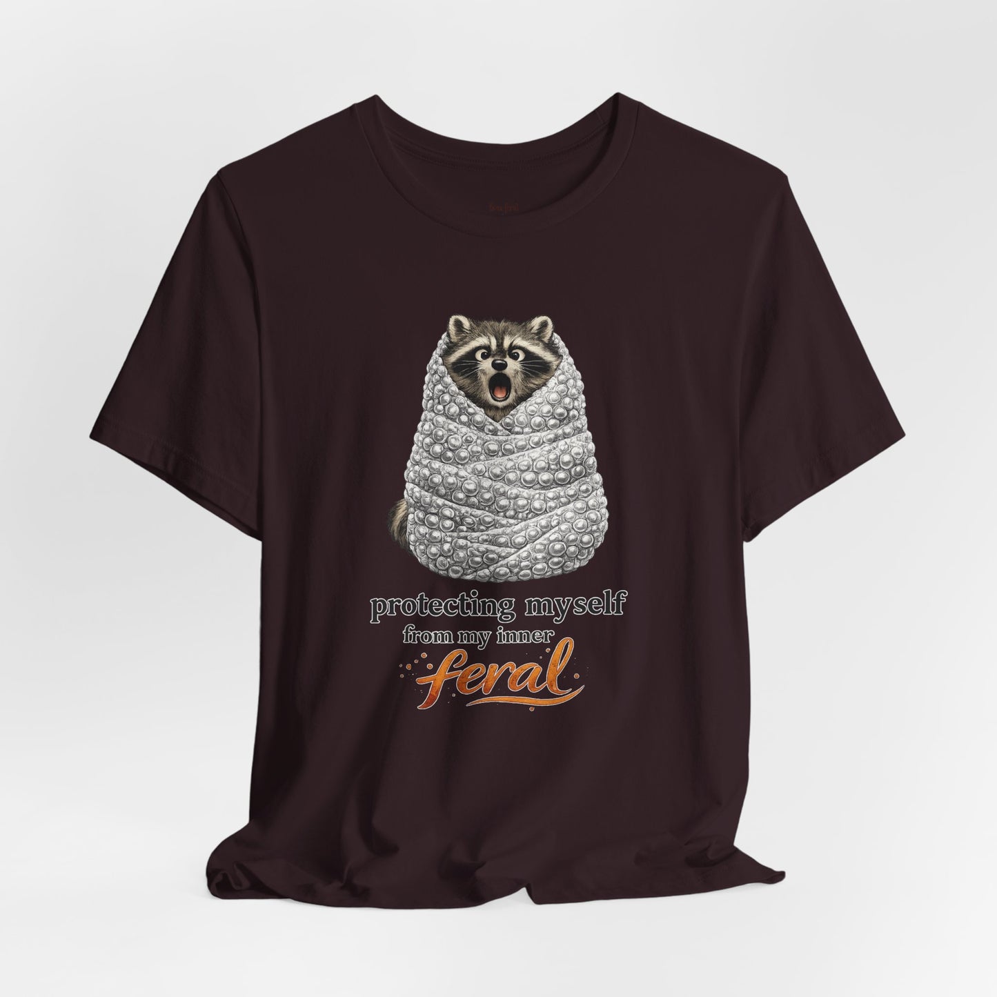 Bubble Wrapped Raccoon T-shirt