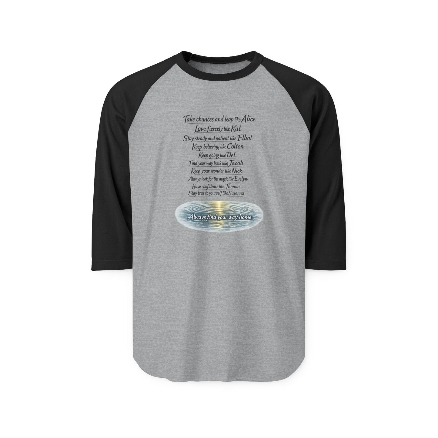 Find Your Way —  Raglan Shirt