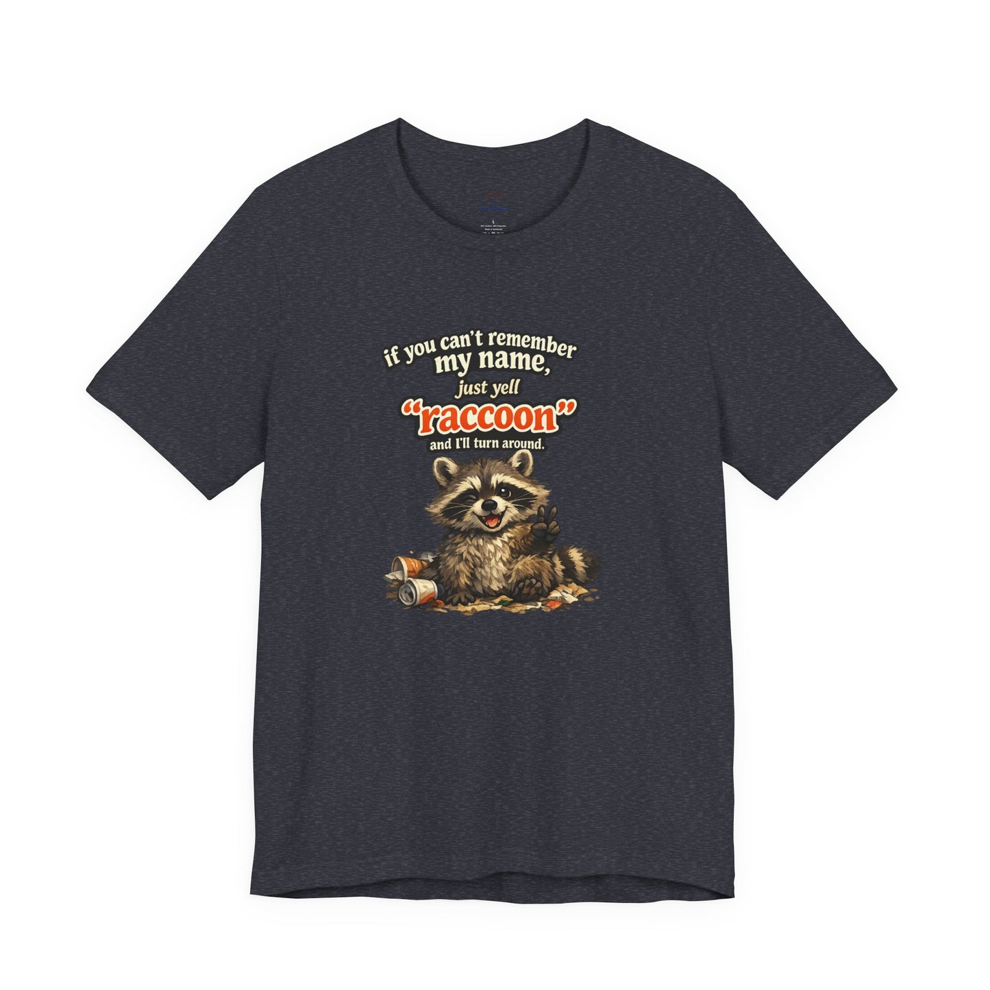 Yell Raccoon T-shirt