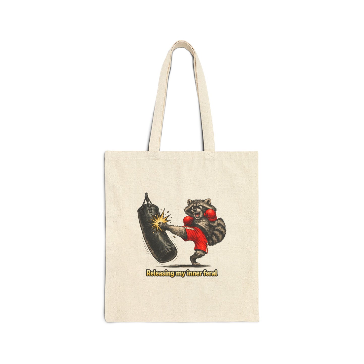 Inner Feral Canvas Tote Bag