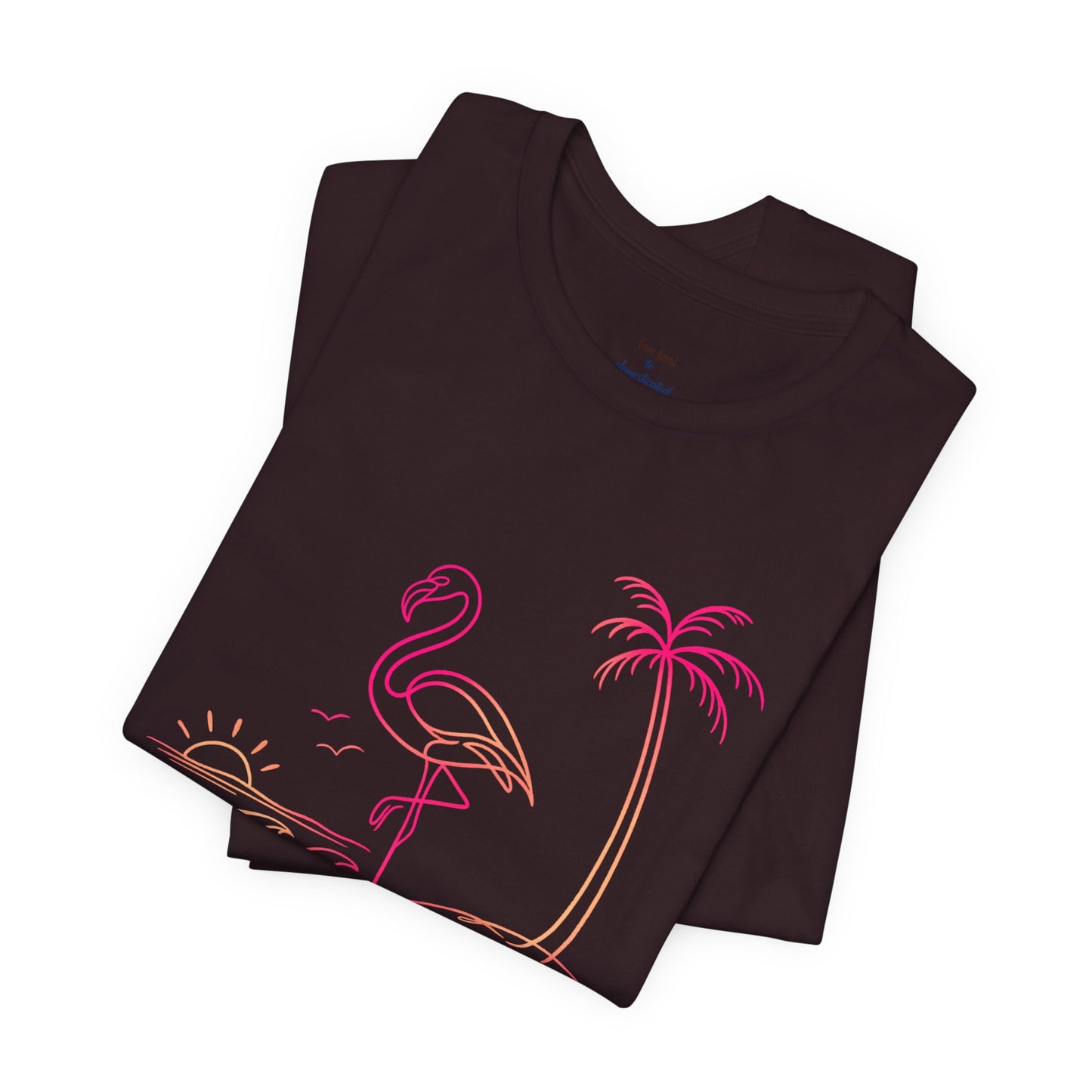 Flamingo Wild Lines T-Shirt