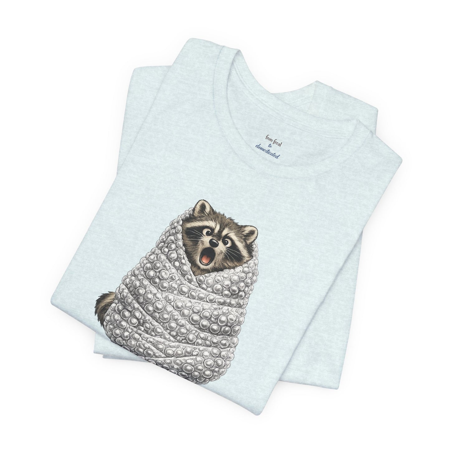 Bubble Wrapped Raccoon T-shirt