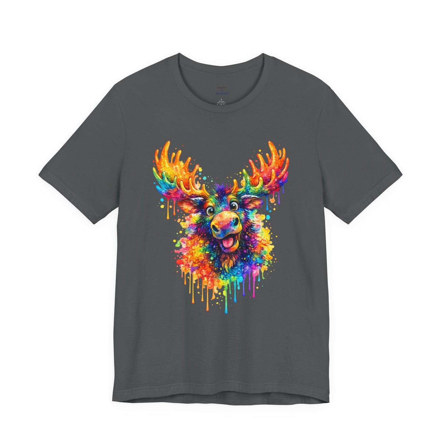 Watercolor Wildlife Moose T-Shirt