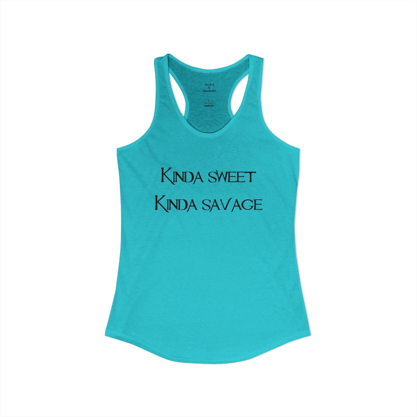 Kinda Both Racerback Tank