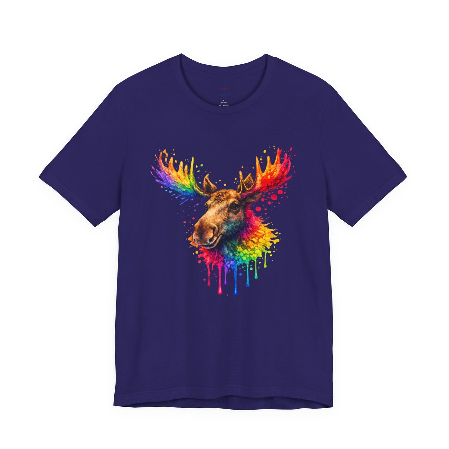 Watercolor Wildlife Moose T-Shirt