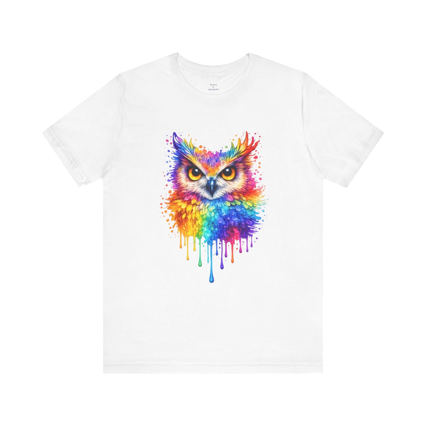 Watercolor Wildlife Owl T-Shirt