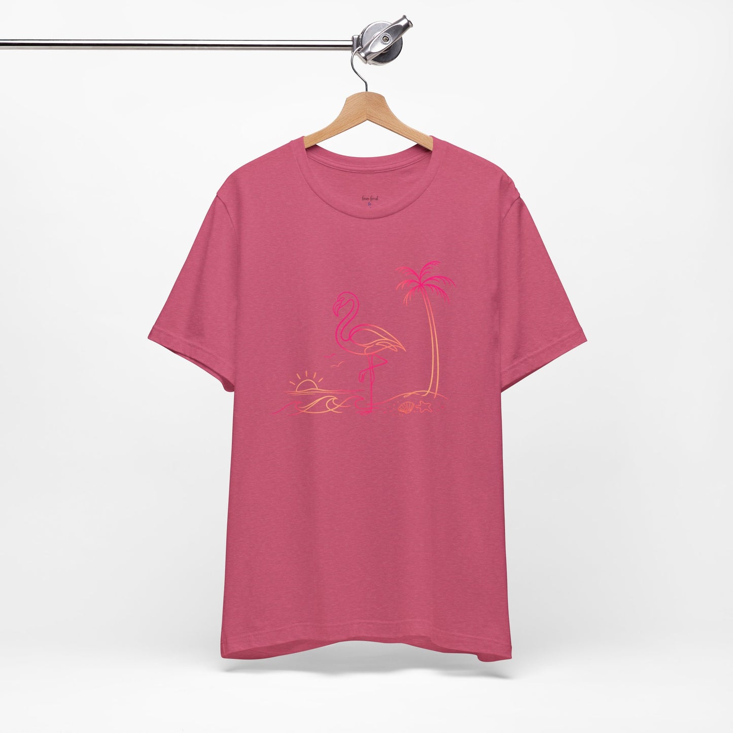 Flamingo Wild Lines T-Shirt