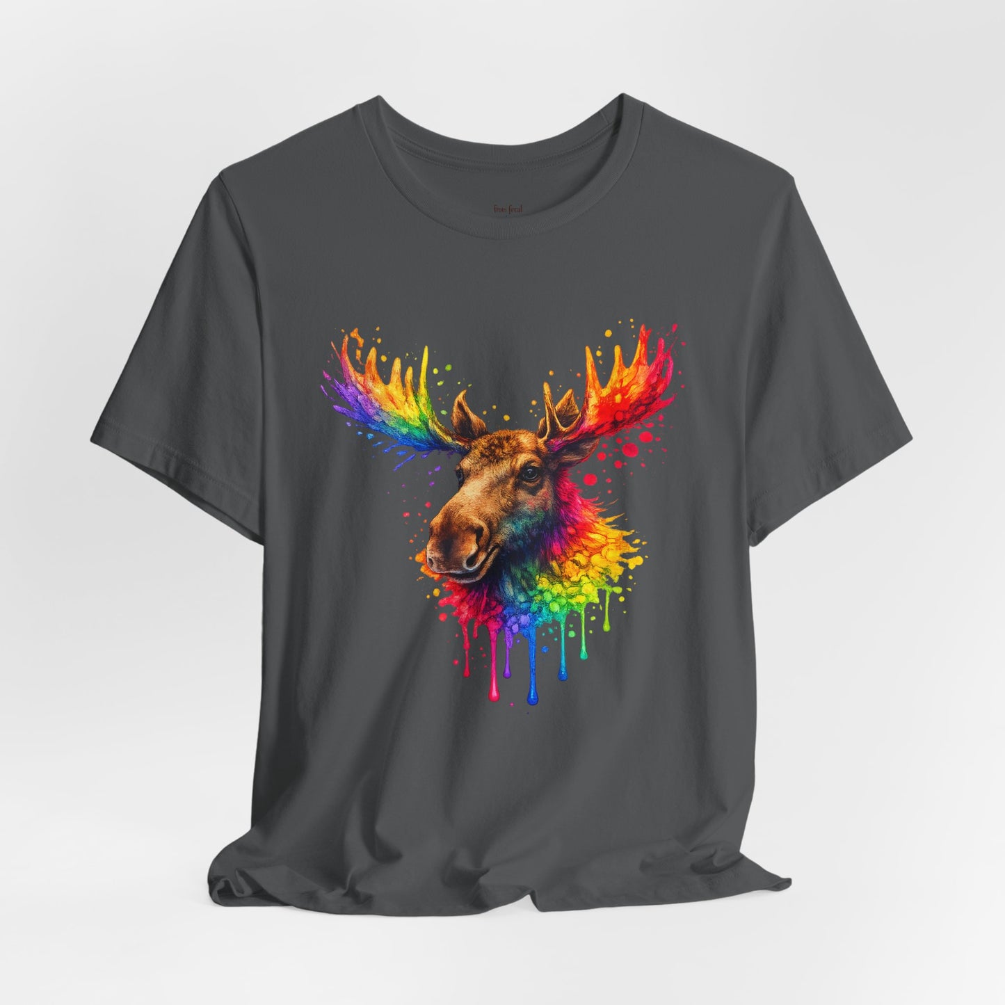 Watercolor Wildlife Moose T-Shirt