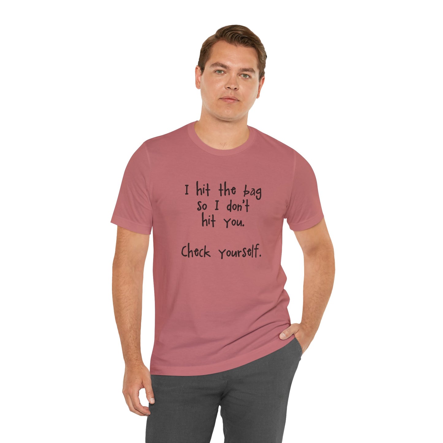 "Check Yourself" Kickboxing Tee