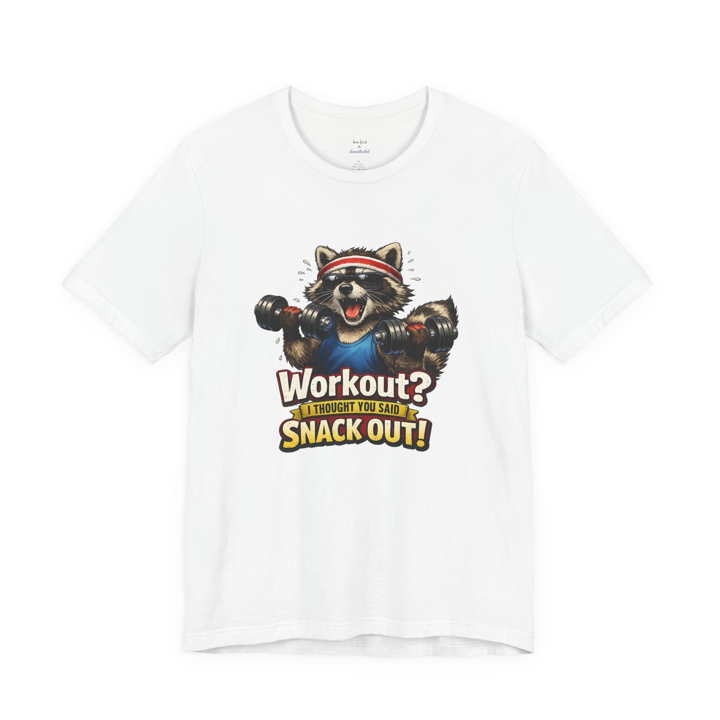 Snack Out Raccoon T-shirt
