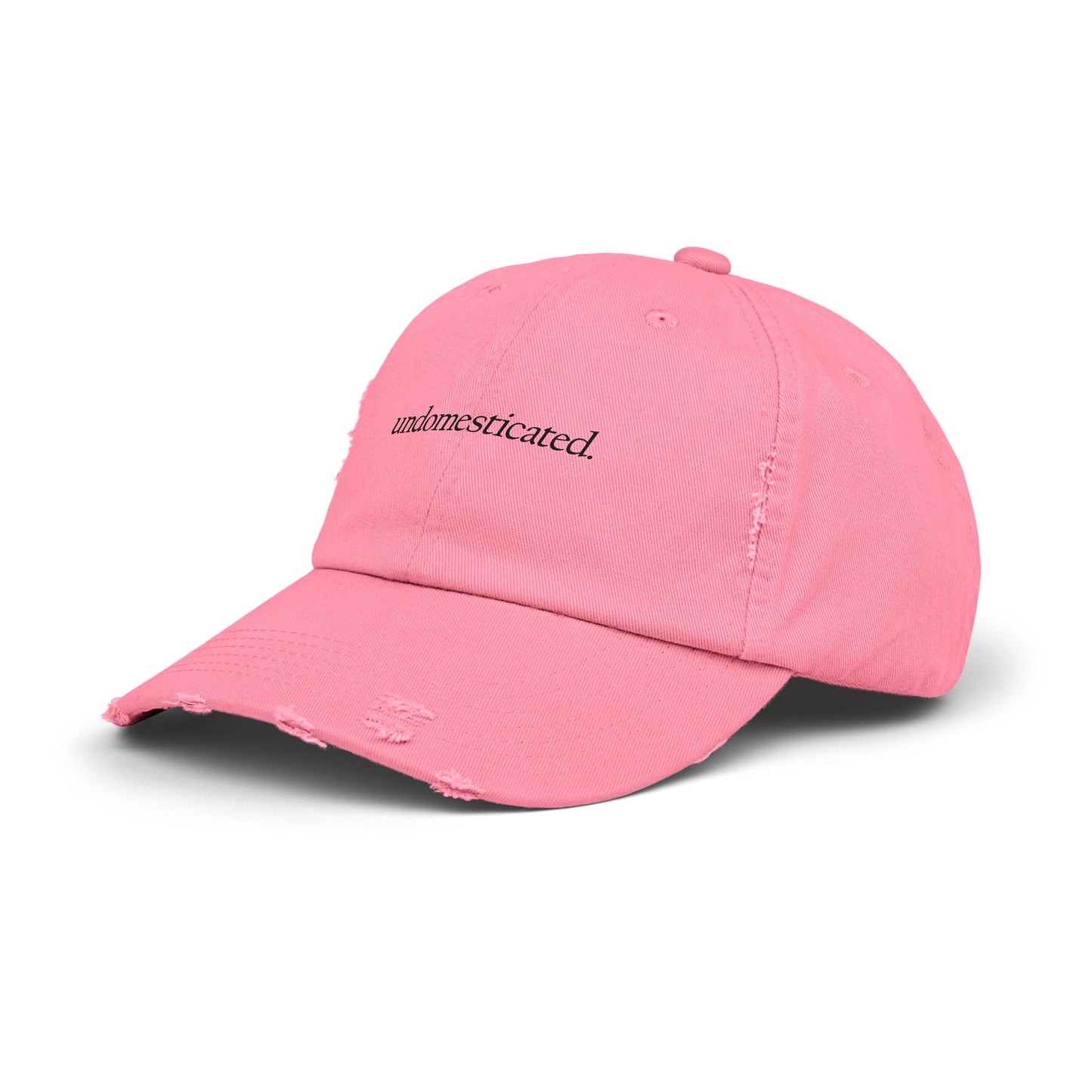 "Undomesticated" Distressed Cap —  Funny Truth Hat