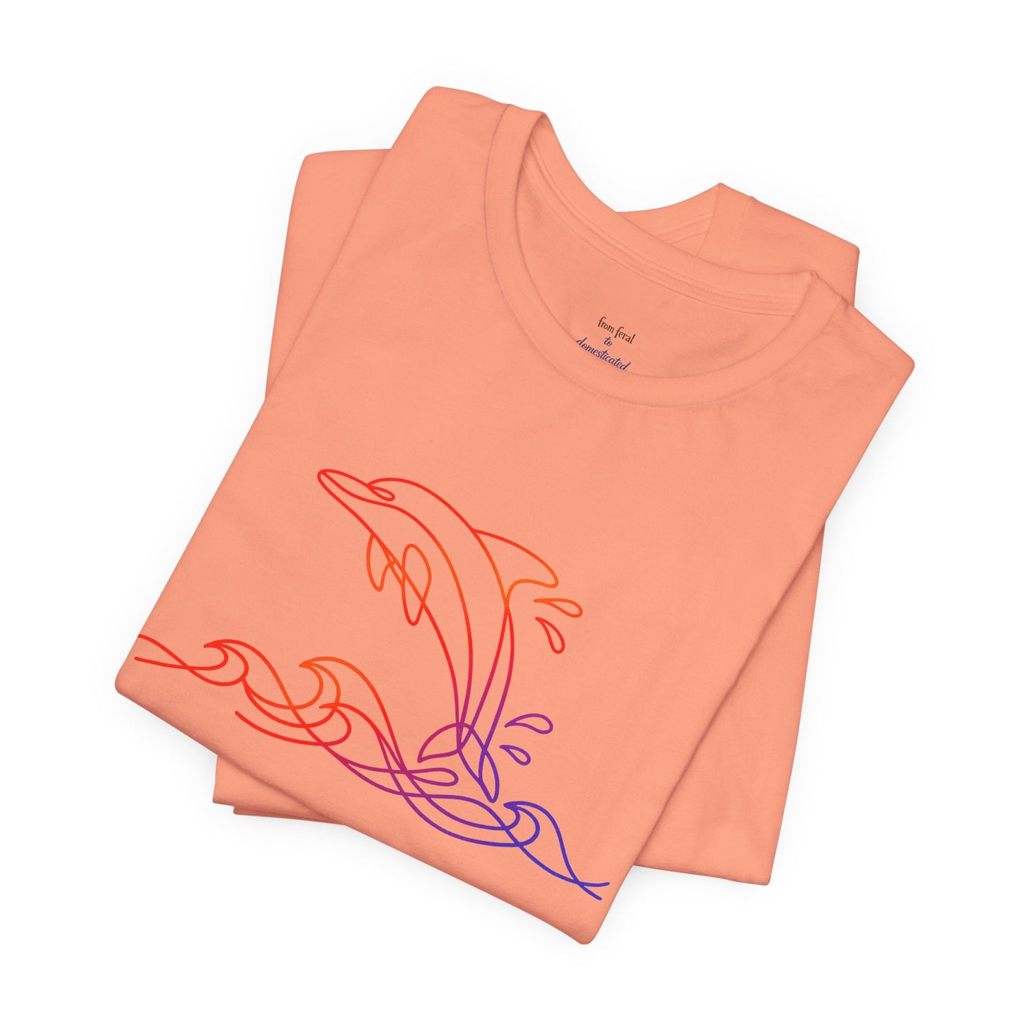 Dolphin Wild Lines T-Shirt