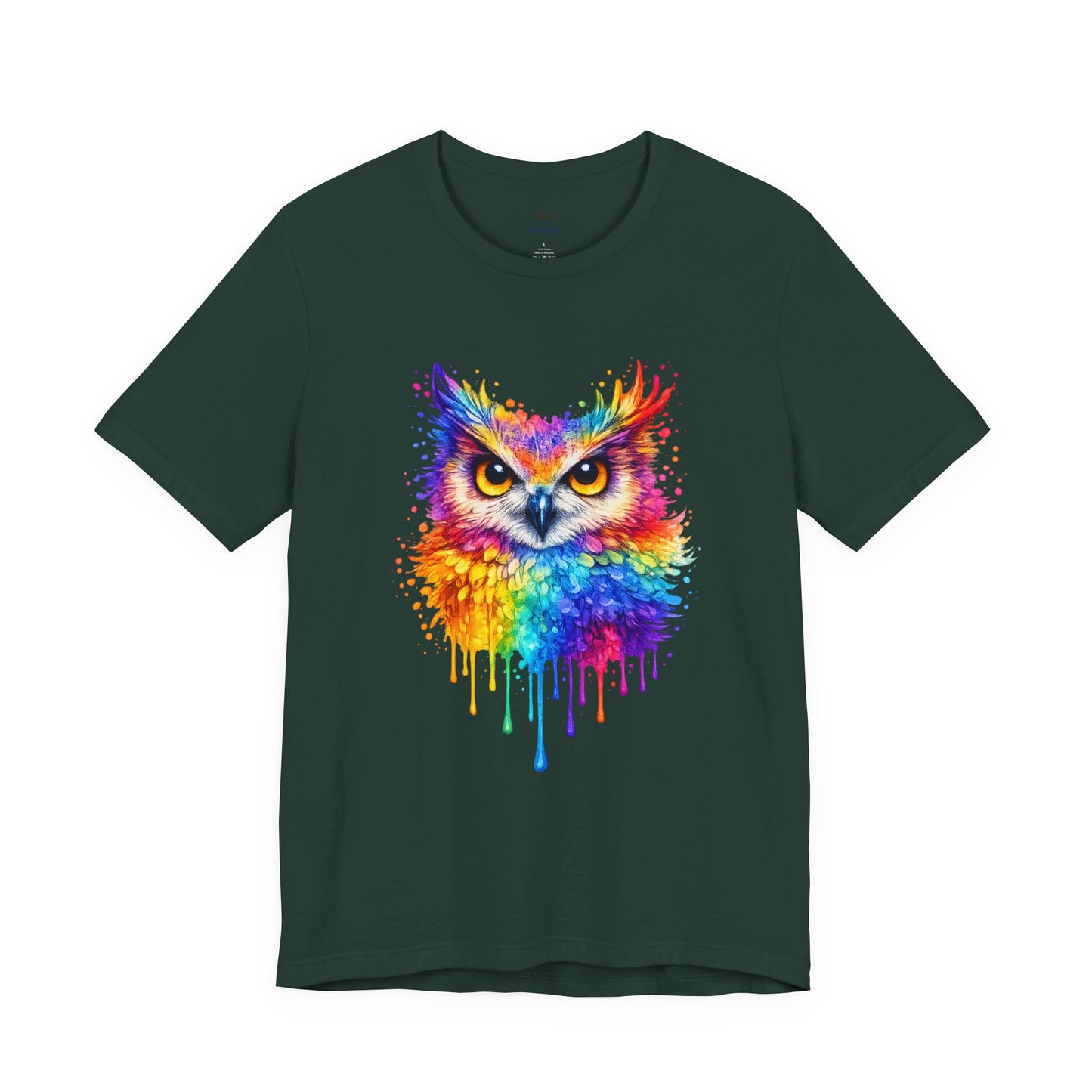 Watercolor Wildlife Owl T-Shirt