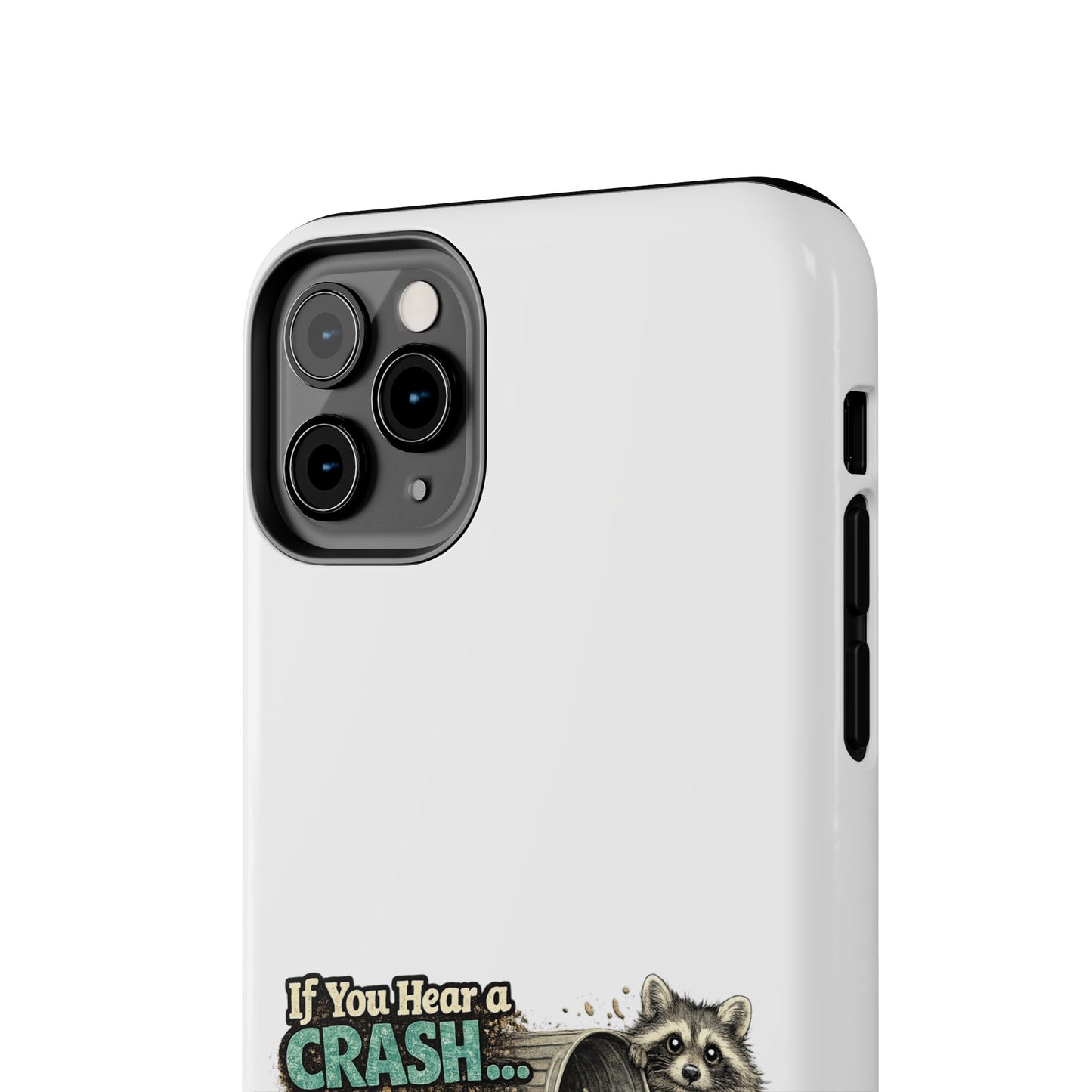 No You Didn't Raccoon Phone Case — Tough & Cute Protective Phone Cover