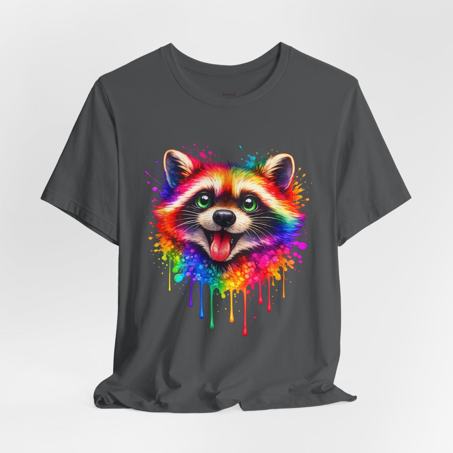 Watercolor Wildlife Raccoon T-Shirt