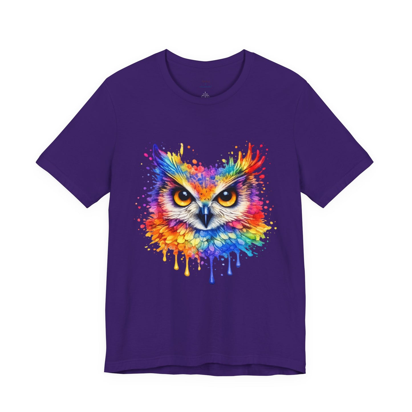 Watercolor Wildlife Owl T-Shirt