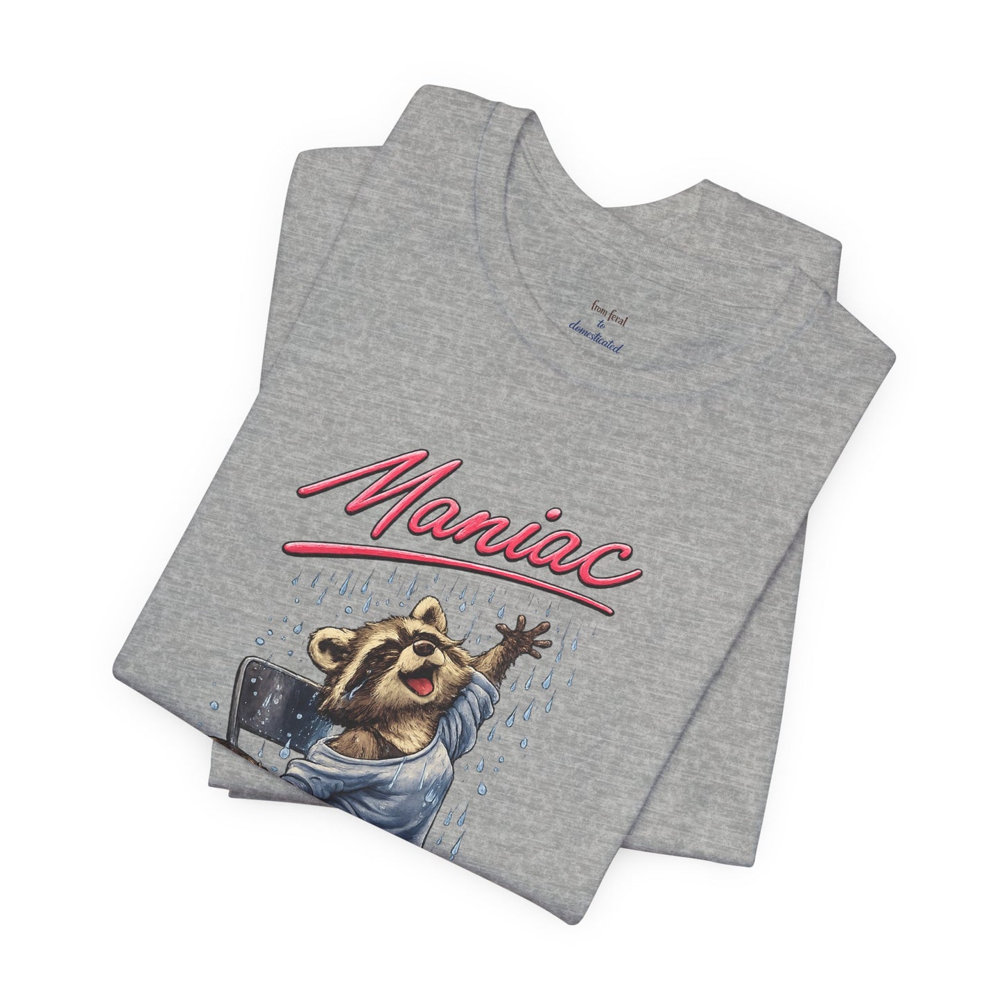 Maniac Raccoon T-shirt