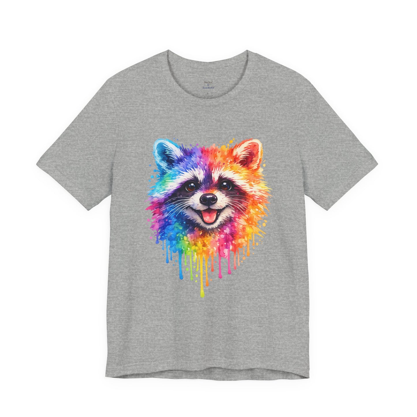 Watercolor Wildlife Raccoon T-Shirt
